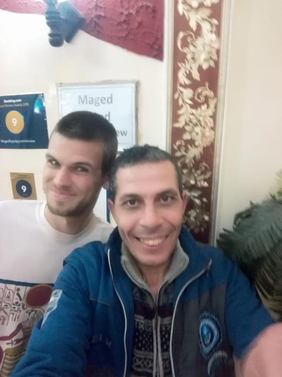 Maged Pyramids View Inn Kafret el-Gabal エクステリア 写真